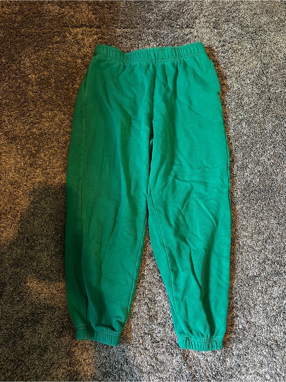 PacSun Green Elastic Waist Jogger Pants